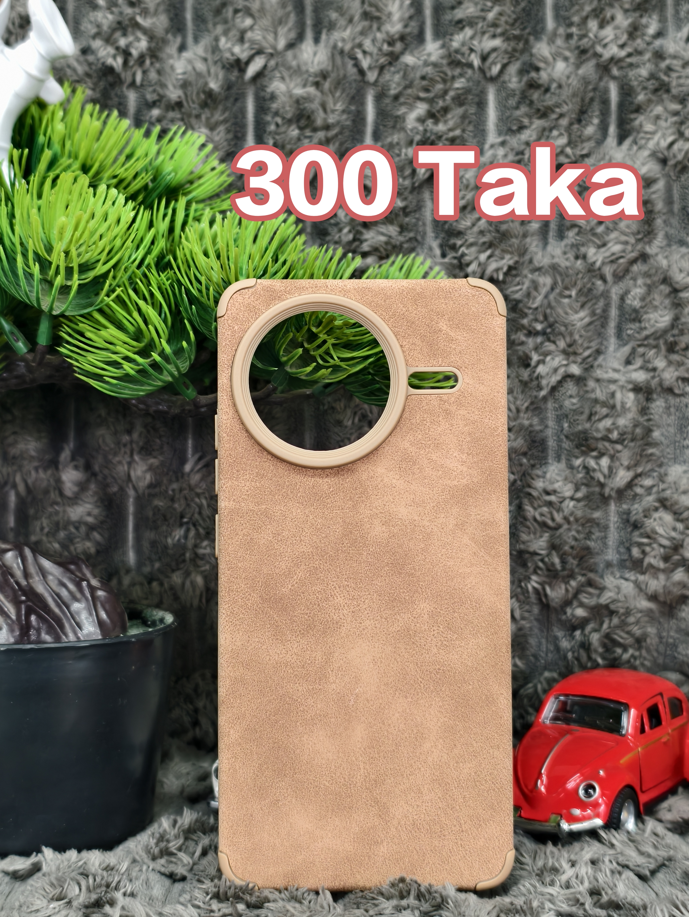 Soft Silicon Back Cover Brown For Redmi K80