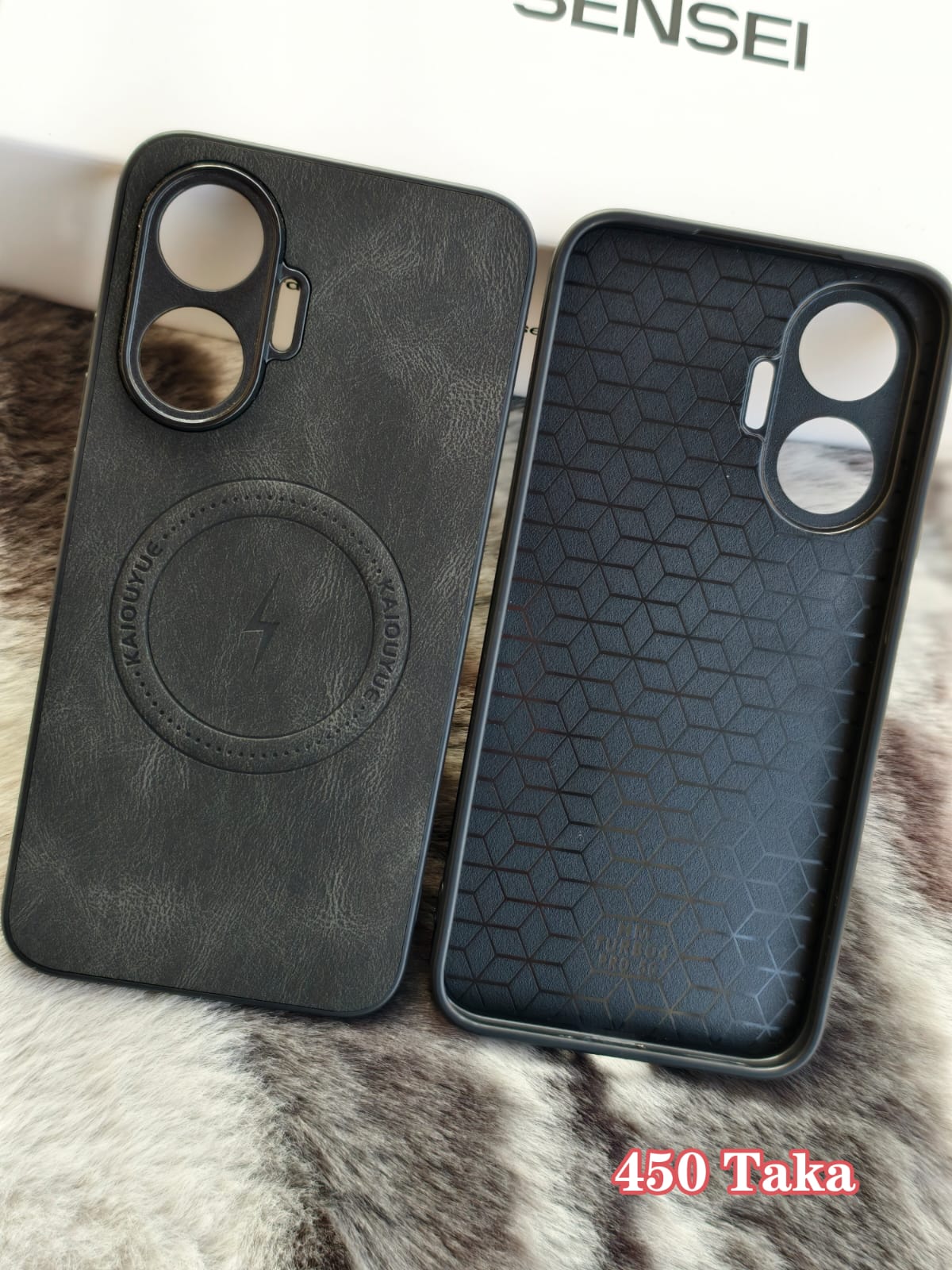 Turbo 4 Pro Artificial Leather Magnetic Case With Soft Hand Feel