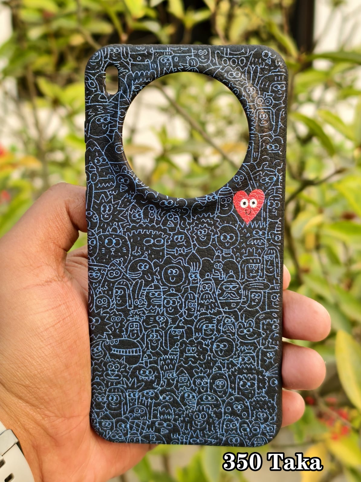 Vivo X300 Soft Silicon Case With Doodle Art