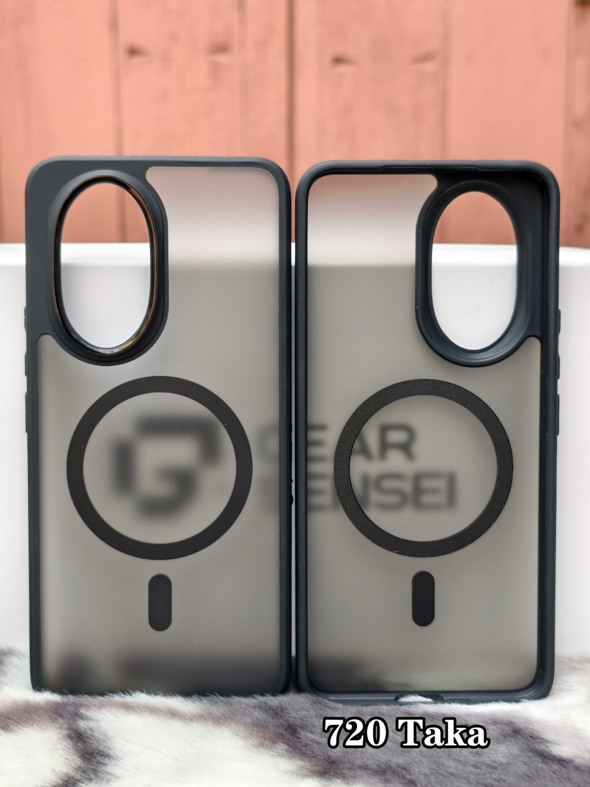 Honor 200 Semi Transparent Magnetic Case