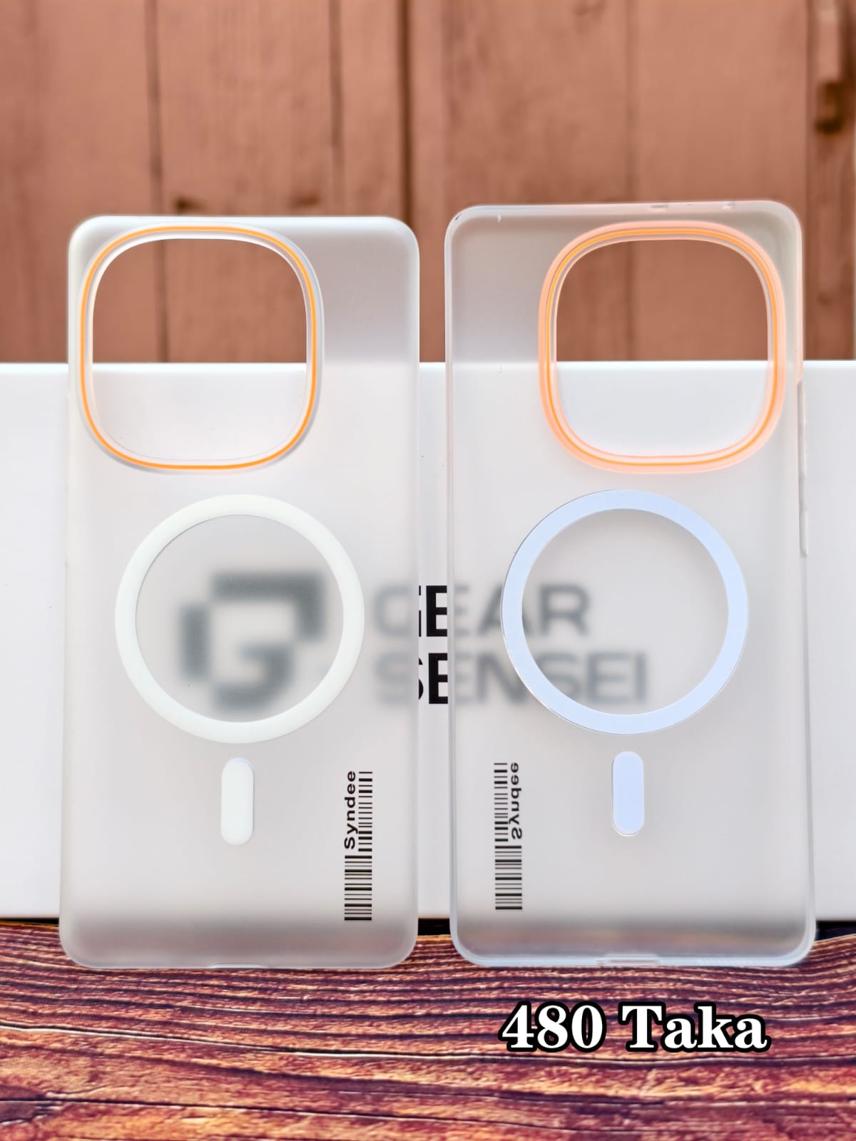 IQOO Z10 Turbo / Turbo Pro / Turbo Plus Semi Transparent Magnetic Case