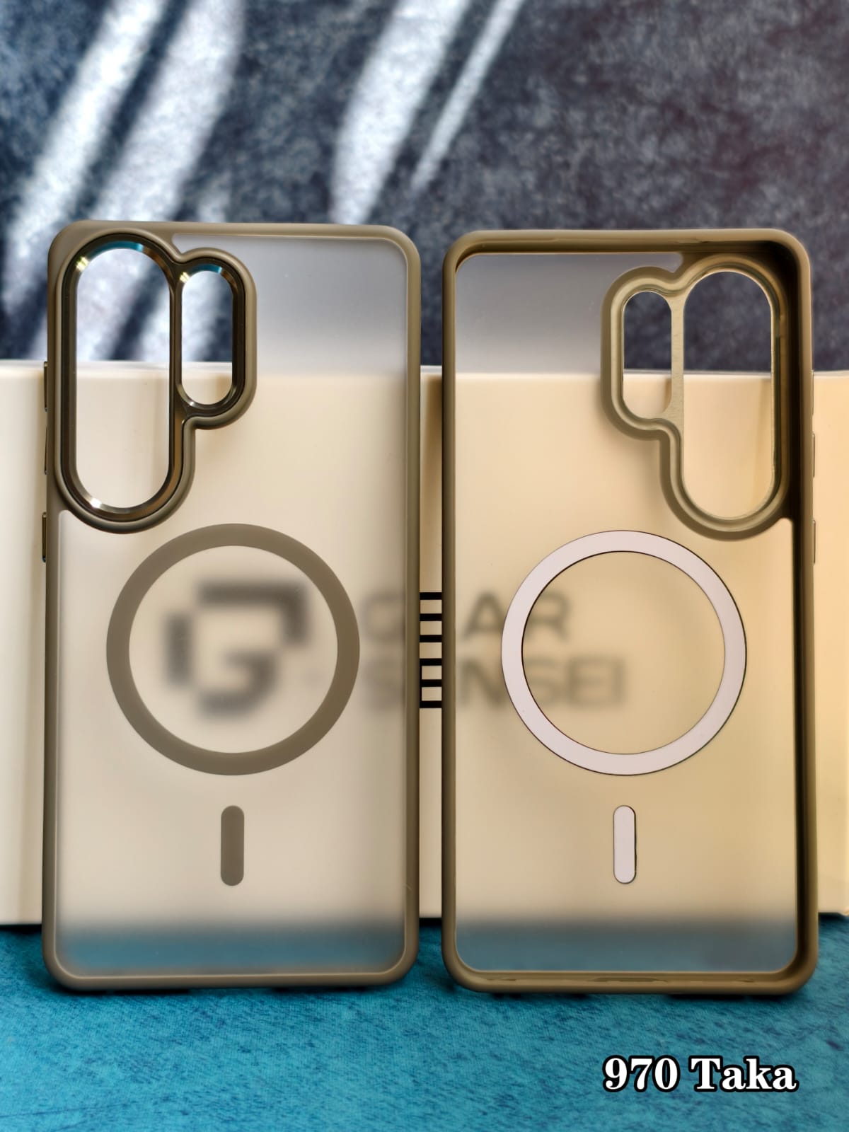 Samsung Galaxy S26 Ultra Semi Transparent Magnetic Back Cover