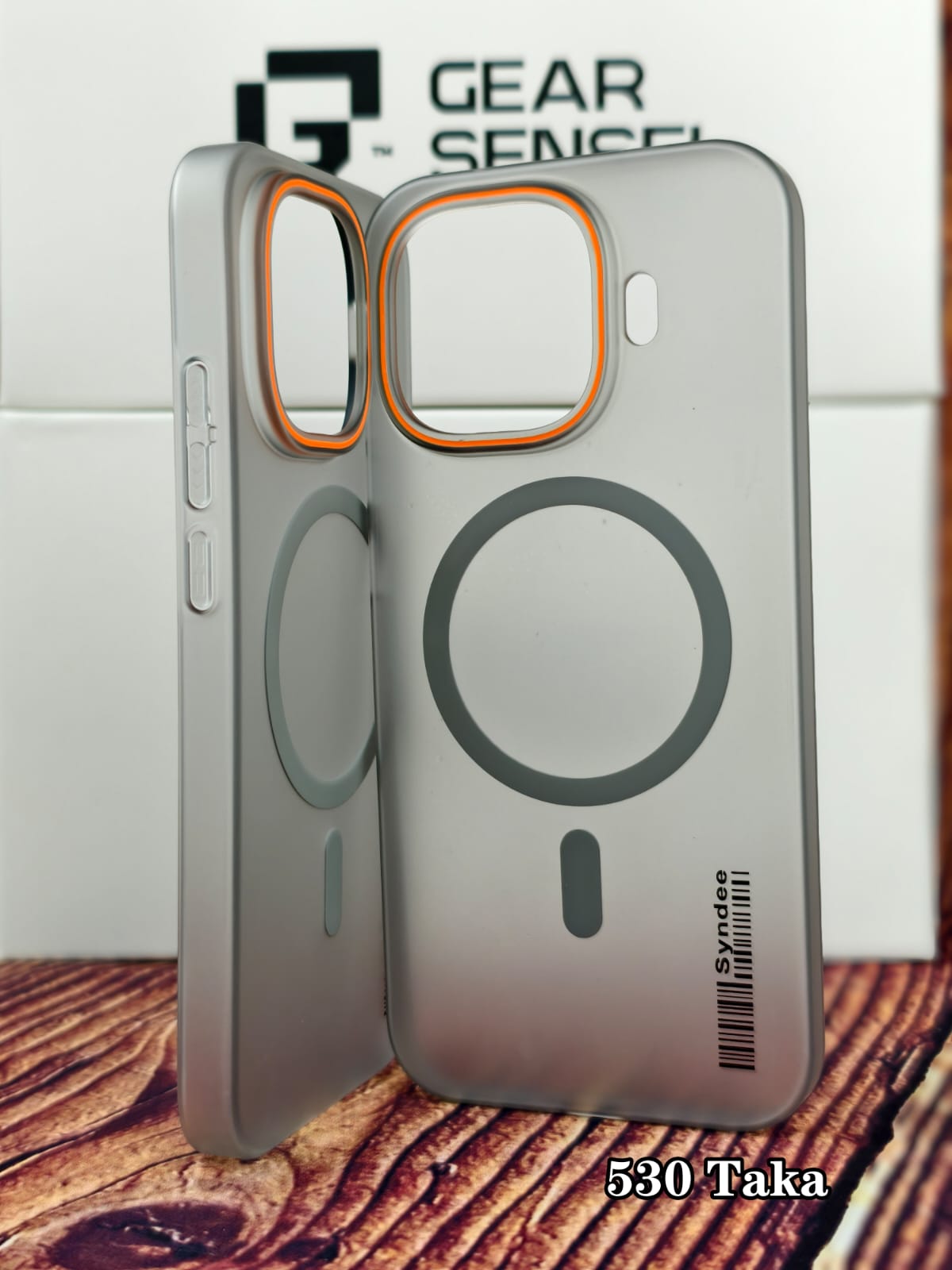 IQOO Z11 Turbo Sydnee Semi Transparent Magnetic Case