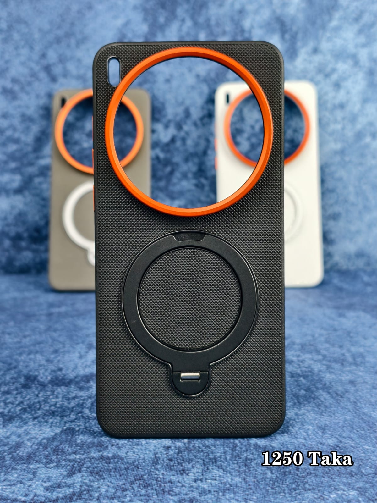 Vivo X300 Ultra Premium Back Case With Soft Silicon Border And Magnetic Ring